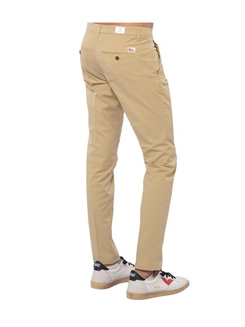 Pantalone in gabardina tinta unita. ROY ROGERS | P25RRU013C9250112/C0012